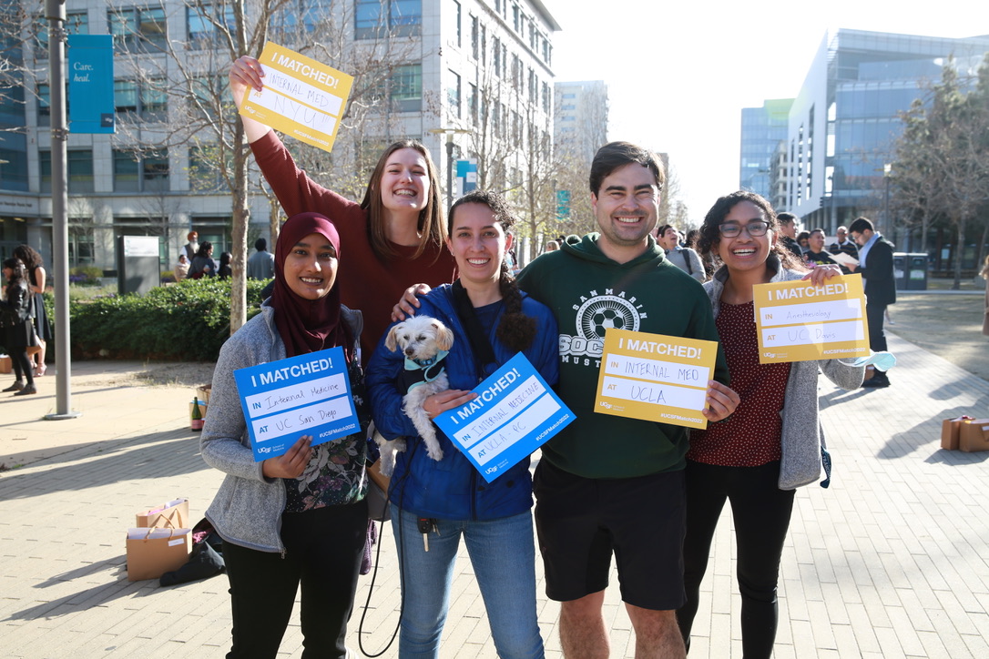 UCSF Medical Students Celebrate First InPerson Match Day Since COVID